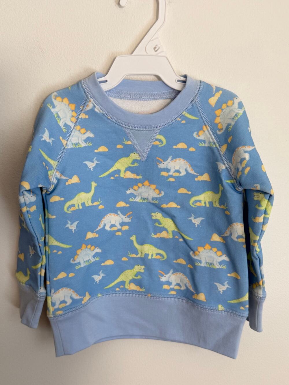James and Lottie Sam Sweatshirt Dinosaur NWT size 12mo $56